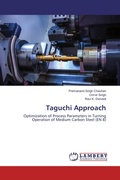 Cover: Taguchi Approach - LAP Lambert Academic Publishing