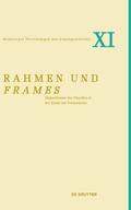 Cover: Rahmen und frames - De Gruyter