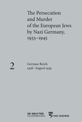 Cover: German Reich 1938-August 1939 - De Gruyter Oldenbourg