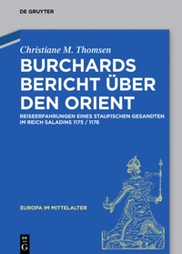 Abbildung von: Burchards Bericht über den Orient - De Gruyter