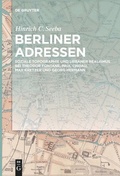 Cover: Berliner Adressen - De Gruyter