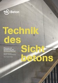 Cover: Technik des Sichtbetons - Rainer B&uuml;chel
