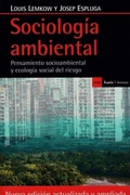 Cover: Sociolog&iacute;a ambiental : pensamiento socioambiental y ecolog&iacute;a social del riesgo - Icaria Editorial