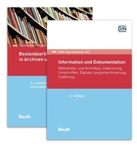 Abbildung von: Bestandserhaltung und Dokumentation in Archiven und Bibliotheken - DIN Media
