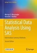 Cover: Statistical Data Analysis Using SAS - Springer