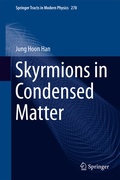 Cover: Skyrmions in Condensed Matter - Springer
