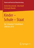 Cover: Kinder - Schule - Staat - Springer VS