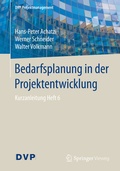 Cover: Bedarfsplanung in der Projektentwicklung - Springer Vieweg