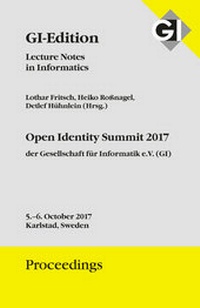Enlarge image Cover: GI Edition Proceedings Band 277 "Open Identity Summit 2017" - Köllen