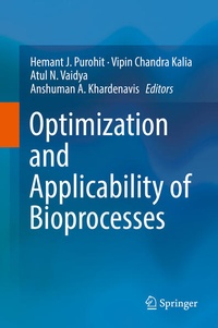 Enlarge image Cover: Optimization and Applicability of Bioprocesses - Springer
