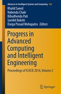 Cover: Progress in Advanced Computing and Intelligent Engineering - Springer