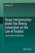 Cover: Treaty Interpretation Under the Vienna Convention on the Law of Treaties - Springer