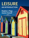 Cover: Leisure: An Introduction - Prentice Hall;Pearson