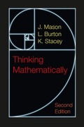 Cover: Thnking Mathematically - Pearson