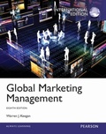 Cover: Global Marketing Management: International Edition - Pearson Education Limited