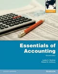 Cover: Essentials of Accounting:International Edition - Pearson Education Limited