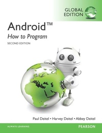 Enlarge image Cover: Android: How to Program, Global Edition - Pearson Higher Education;Pearson