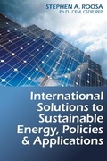 Cover: International Solutions to Sustainable Energy, Policies and Applications - CRC Press
