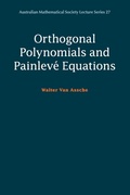Cover: Orthogonal Polynomials and Painleve Equations - Cambridge University Press