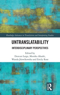 Enlarge image Cover: Untranslatability - Routledge