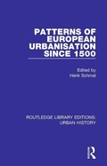 Cover: Patterns of European Urbanisation Since 1500 - Routledge