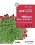 Cover: Cambridge IGCSE and O Level Additional Mathematics - Hodder Education