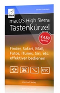 Cover: macOS High Sierra Tastenk&uuml;rzel - amac-buch-Verlag Ochsenk&uuml;hn
