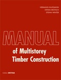 Cover: Manual of Multistorey Timber Construction - Detail Architecture