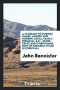 Cover: A Glossary of Cornish Names - Trieste Publishing
