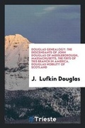 Cover: Douglas Genealogy - Trieste Publishing