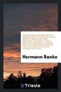 Cover: The Babylonian Expedition of the University of Pennsylvania. Series D - Trieste Publishing