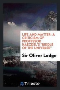 Enlarge image Cover: Life and Matter - Trieste Publishing