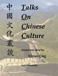 Cover: Talks on Chinese Culture - Yale University, Far Eastern Publications