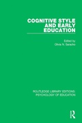 Abbildung von: Cognitive Style in Early Education - Routledge