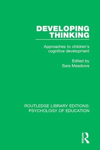 Enlarge image Cover: Developing Thinking - Routledge