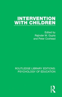 Enlarge image Cover: Intervention with Children - Routledge