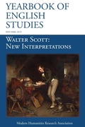 Cover: Walter Scott, New Interpretations (Yearbook of English Studies (47) 2017) - Modern Humanities Research Association