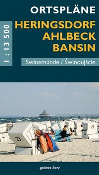 Abbildung von: Ortspläne Heringsdorf/Ahlbeck/Bansin - grünes herz