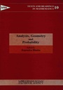 Cover: Analysis, Geometry and Probability - Hindustan Book Agency