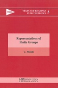 Cover: Representations of Finite Groups - Hindustan Book Agency