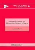 Cover: Semisimple Groups and Riemannian Symmetric Spaces - Hindustan Book Agency