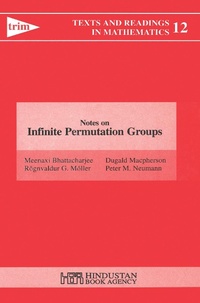 Enlarge image Cover: Notes on Infinite Permutation Groups - Hindustan Book Agency