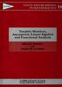 Cover: Toeplitz Matrices, Asymptotic Linear Algebra and Functional Analysis - Hindustan Book Agency