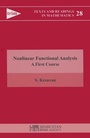 Cover: Nonlinear Functional Analysis - Hindustan Book Agency