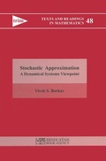 Cover: Stochastic Approximation - Hindustan Book Agency