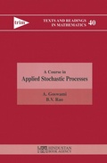 Cover: A Course in Applied Stochastic Processes - Hindustan Book Agency