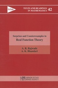 Cover: Surprises and Counterexamples in Real Function Theory - Hindustan Book Agency