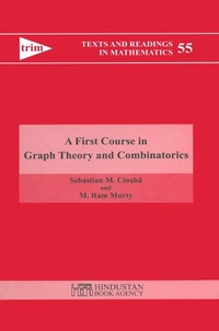 Enlarge image Cover: A First Course in Graph Theory and Combinatorics - Hindustan Book Agency