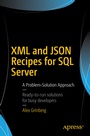 Cover: XML and JSON Recipes for SQL Server - APress