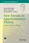 Cover: New Trends in Approximation Theory - Springer